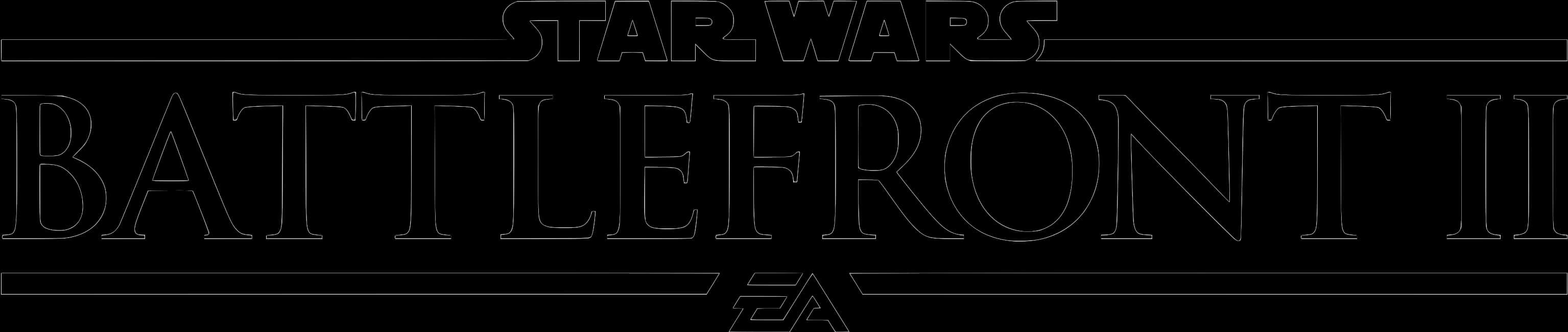 Star Wars Battlefront I I Logo PNG