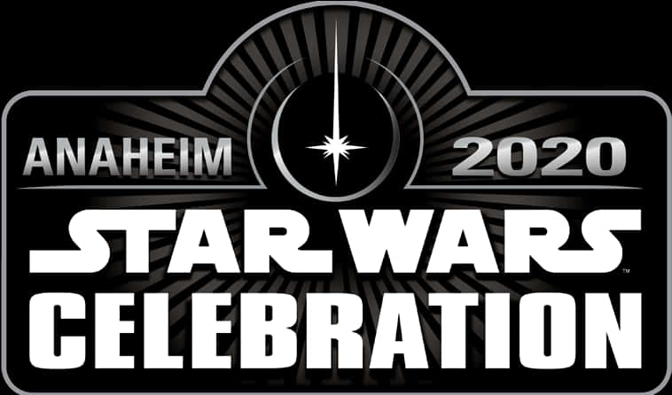 Star Wars Celebration Anaheim2020 Logo PNG