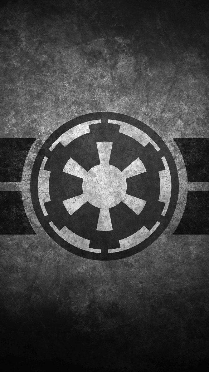 Logo Of Galactic Empire In Star Wars Cell Phone Wallpaper