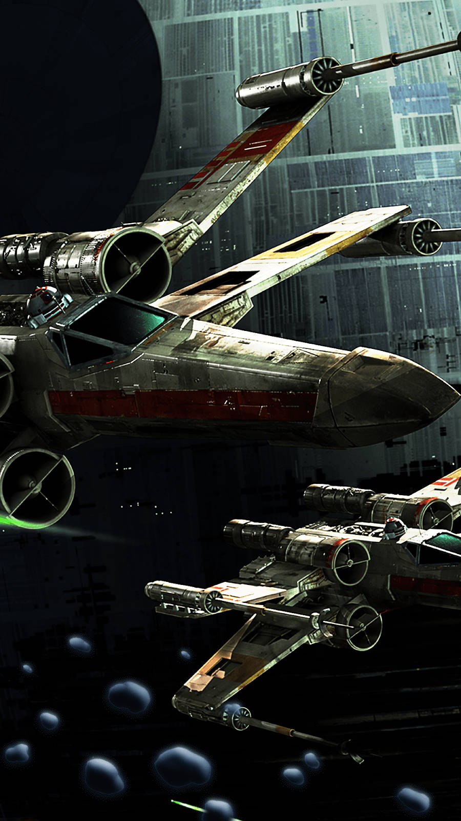 Cooleraumschiffe In Star Wars Für Das Handy Wallpaper