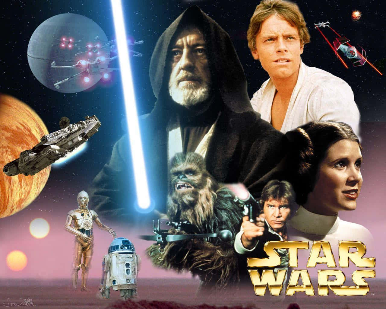 Dietapfere Besetzung Von Star Wars Wallpaper