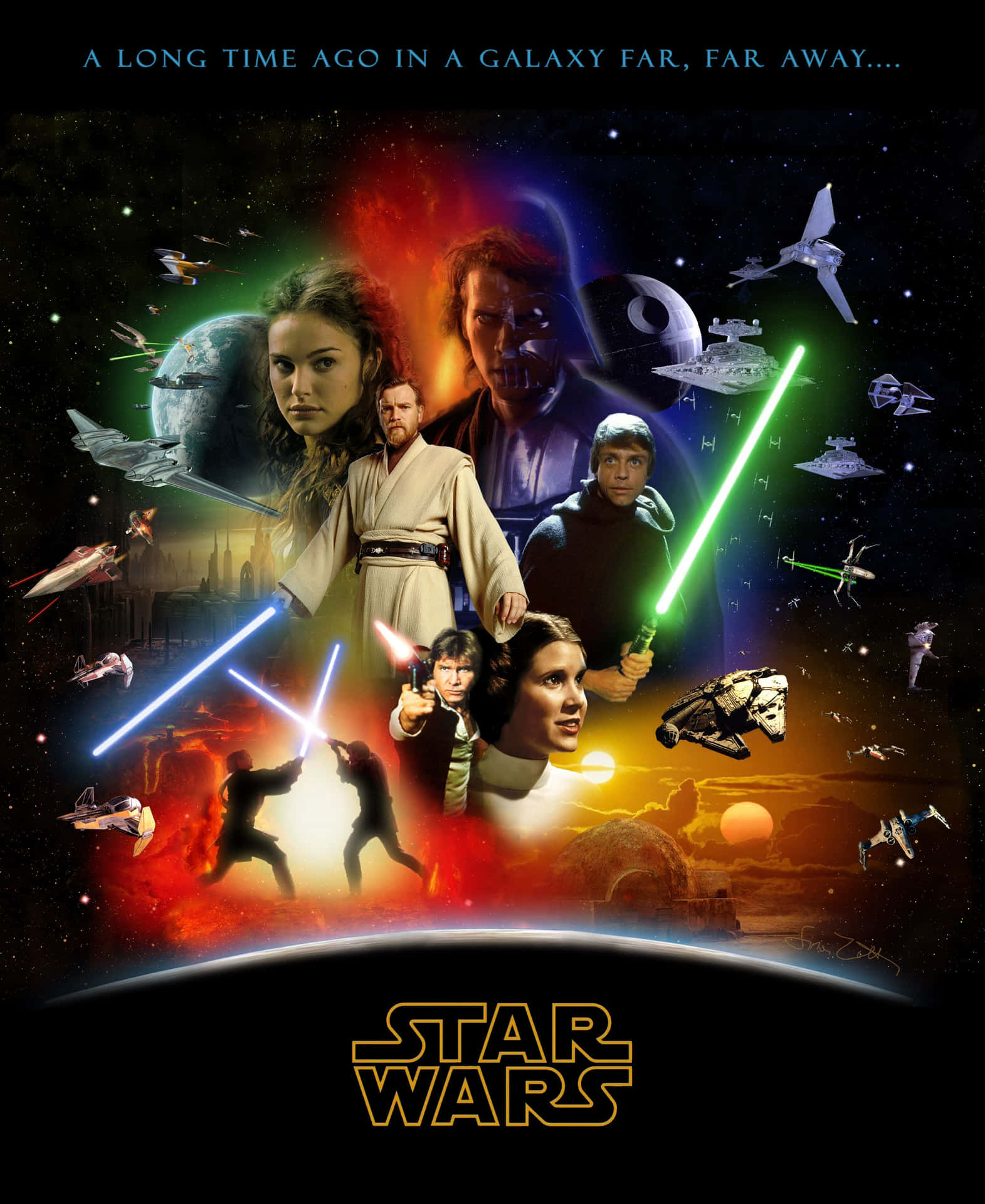 Star Wars-karaktärer 2250 X 2750 Wallpaper