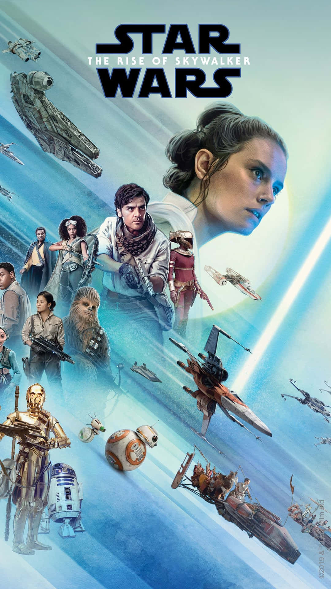 Fejrer de ikoniske Star Wars-karakterer Wallpaper