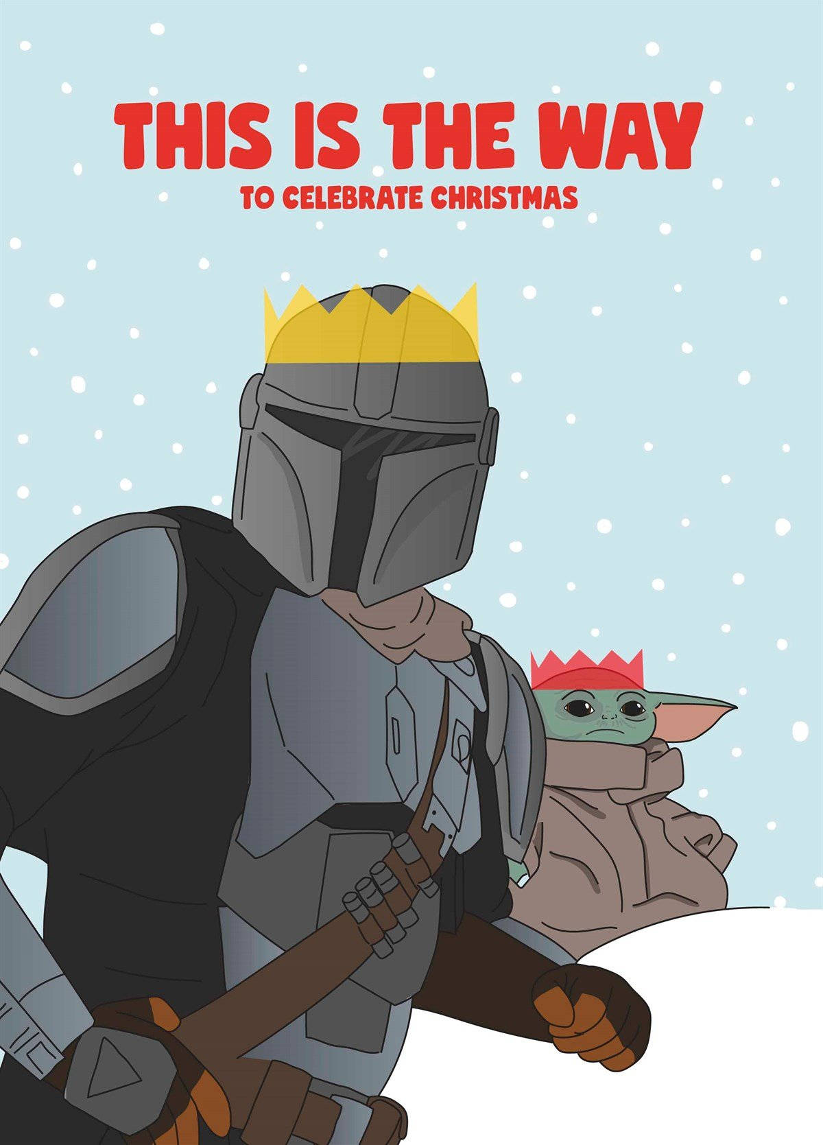 "Celebrate the Holidays with a Star Wars Themed Christmas" Wallpaper