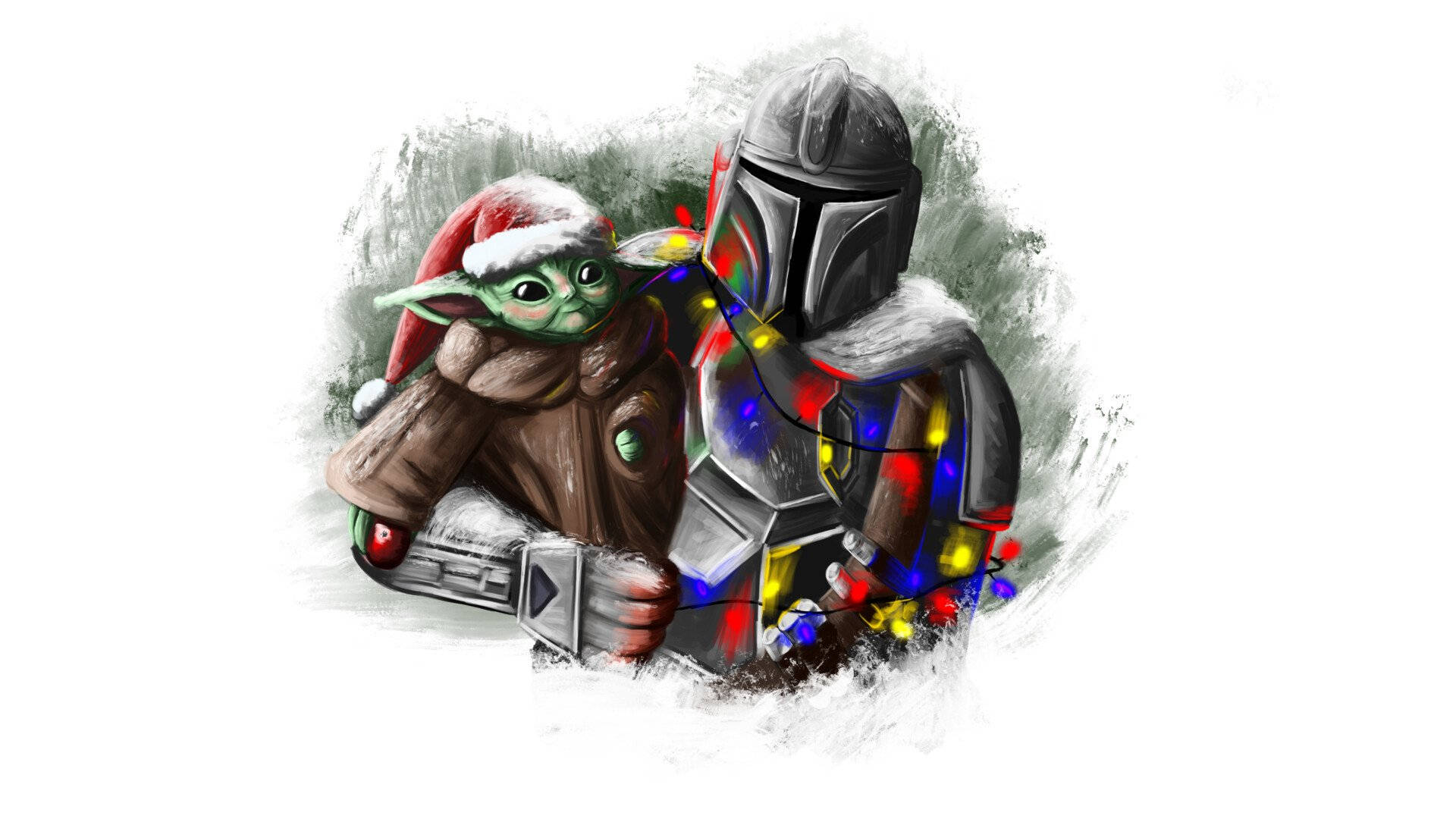 Celebrate the Season with a Star Wars Themed Christmas Wallpaper