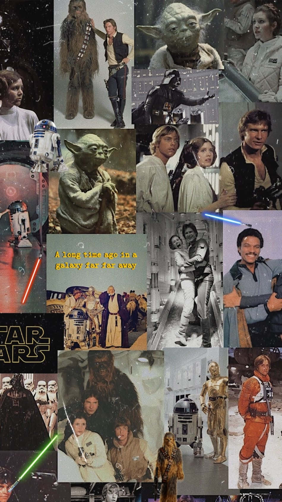 Star Wars Classic Collage Wallpaper