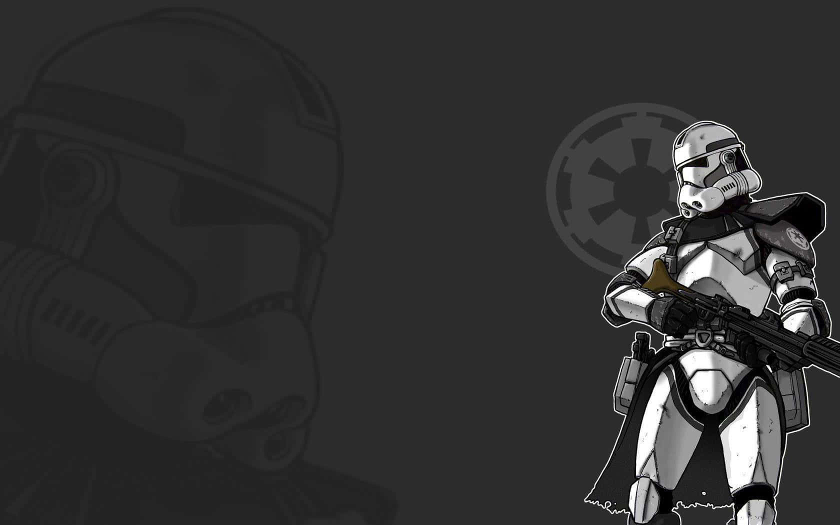 Star Wars Clone Trooper Artwork Wallpaper