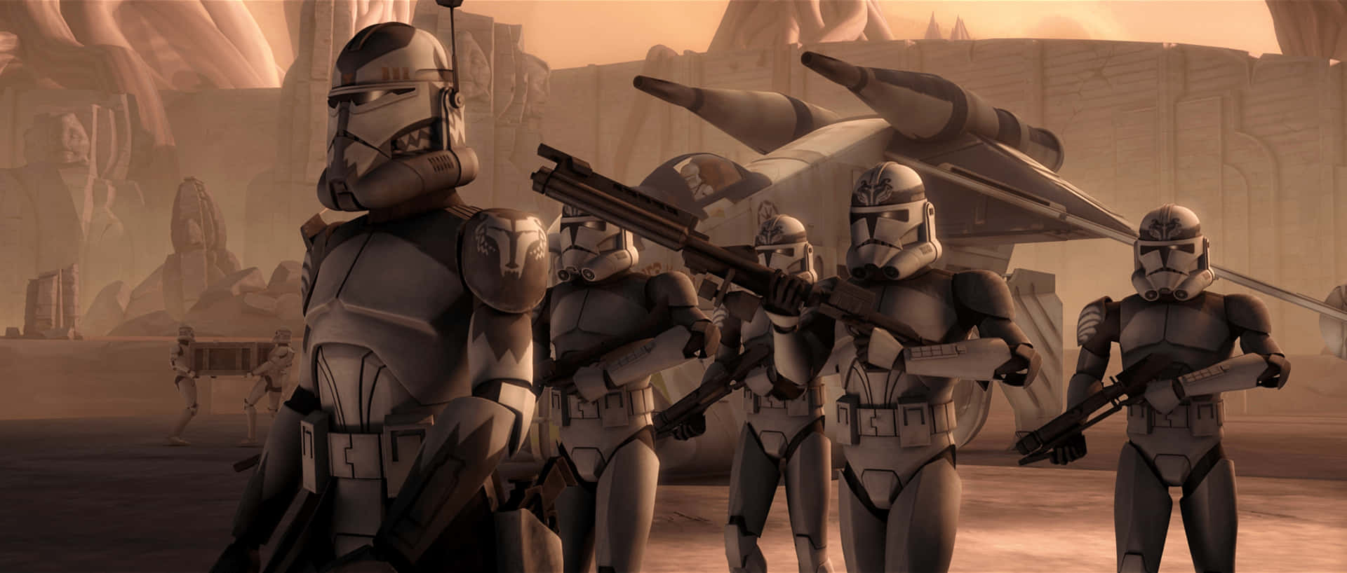 Star Wars Clone Troopers The Clone Wars Background