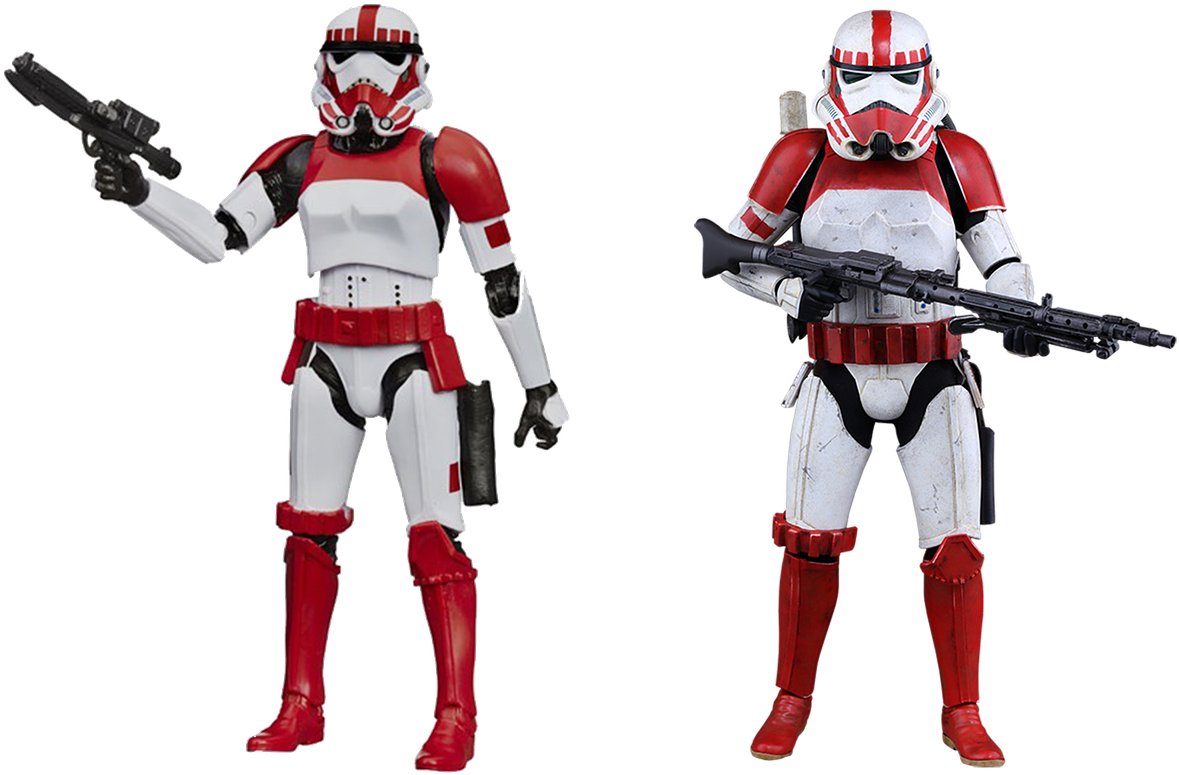 Star Wars Clone Troopers Action Figures PNG