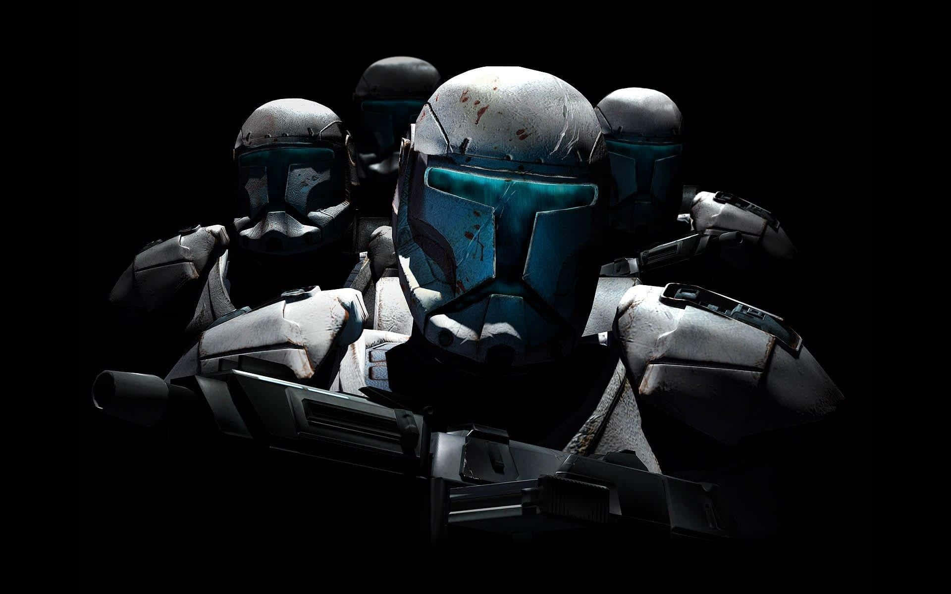 Star Wars Clone Troopersin Shadow Wallpaper
