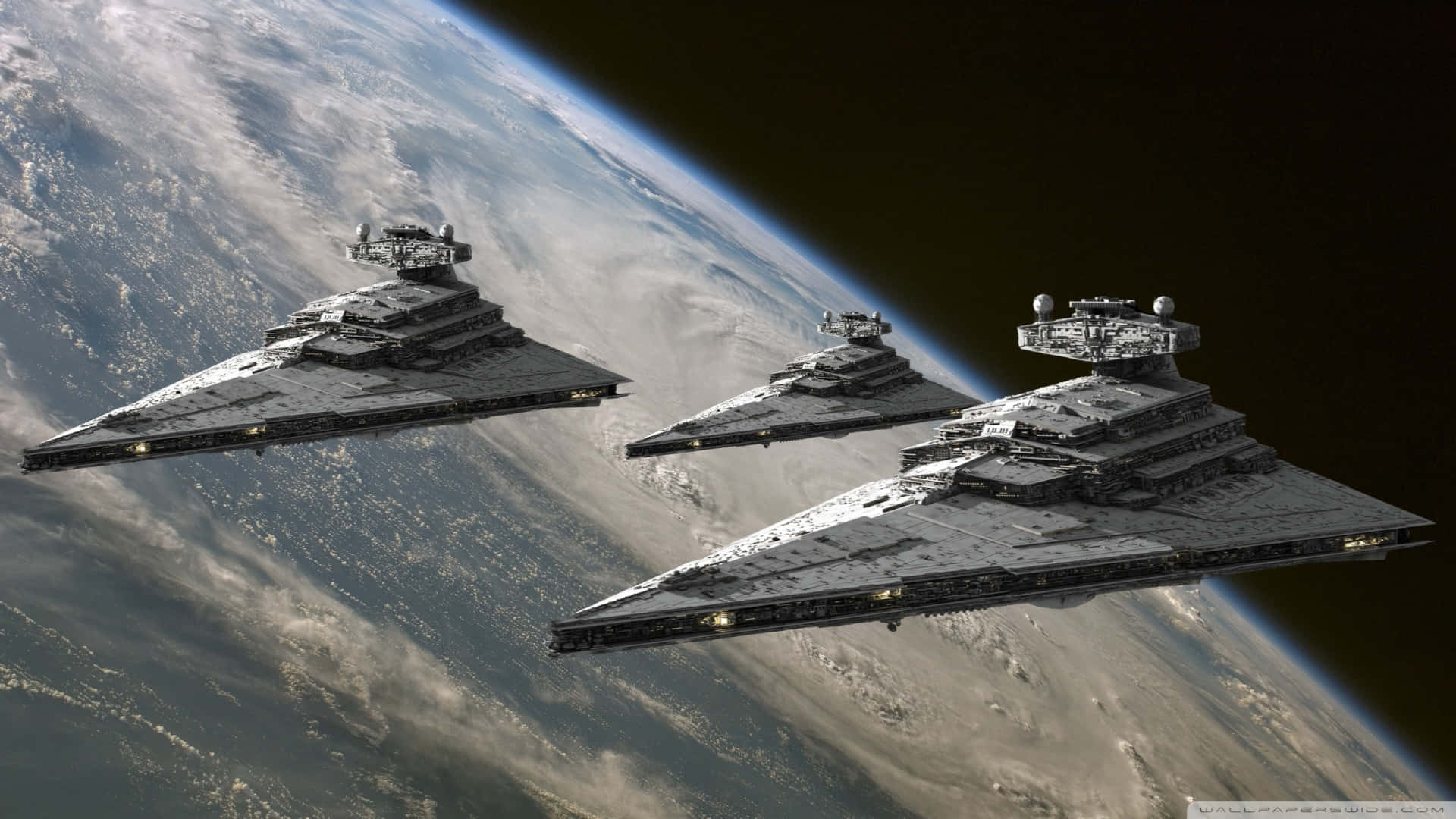 Den mægtige Empire af Star Wars Wallpaper