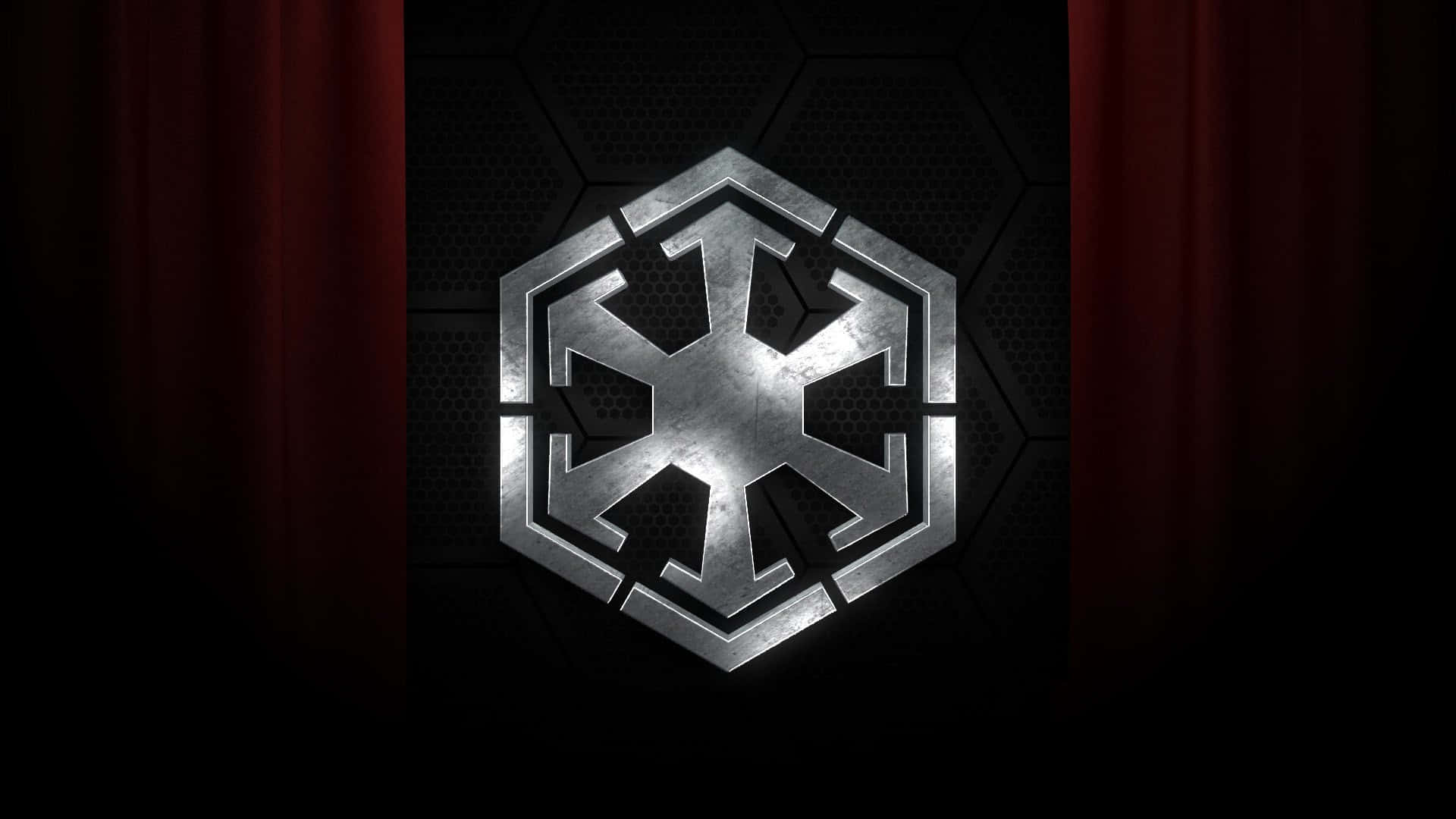 Dasikonische Star Wars Imperiums-logo Wallpaper