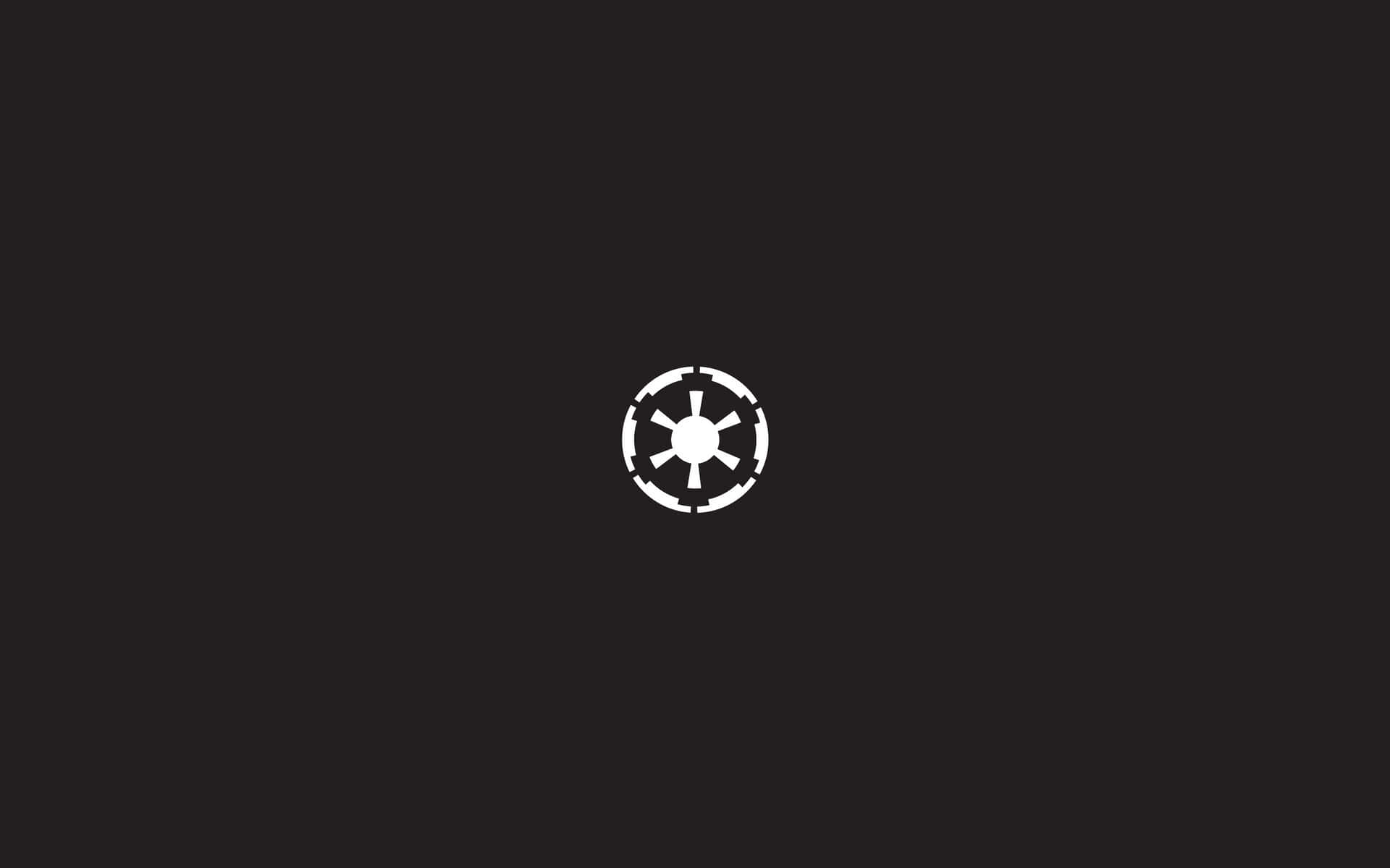 Star Wars Logo On A Black Background Wallpaper