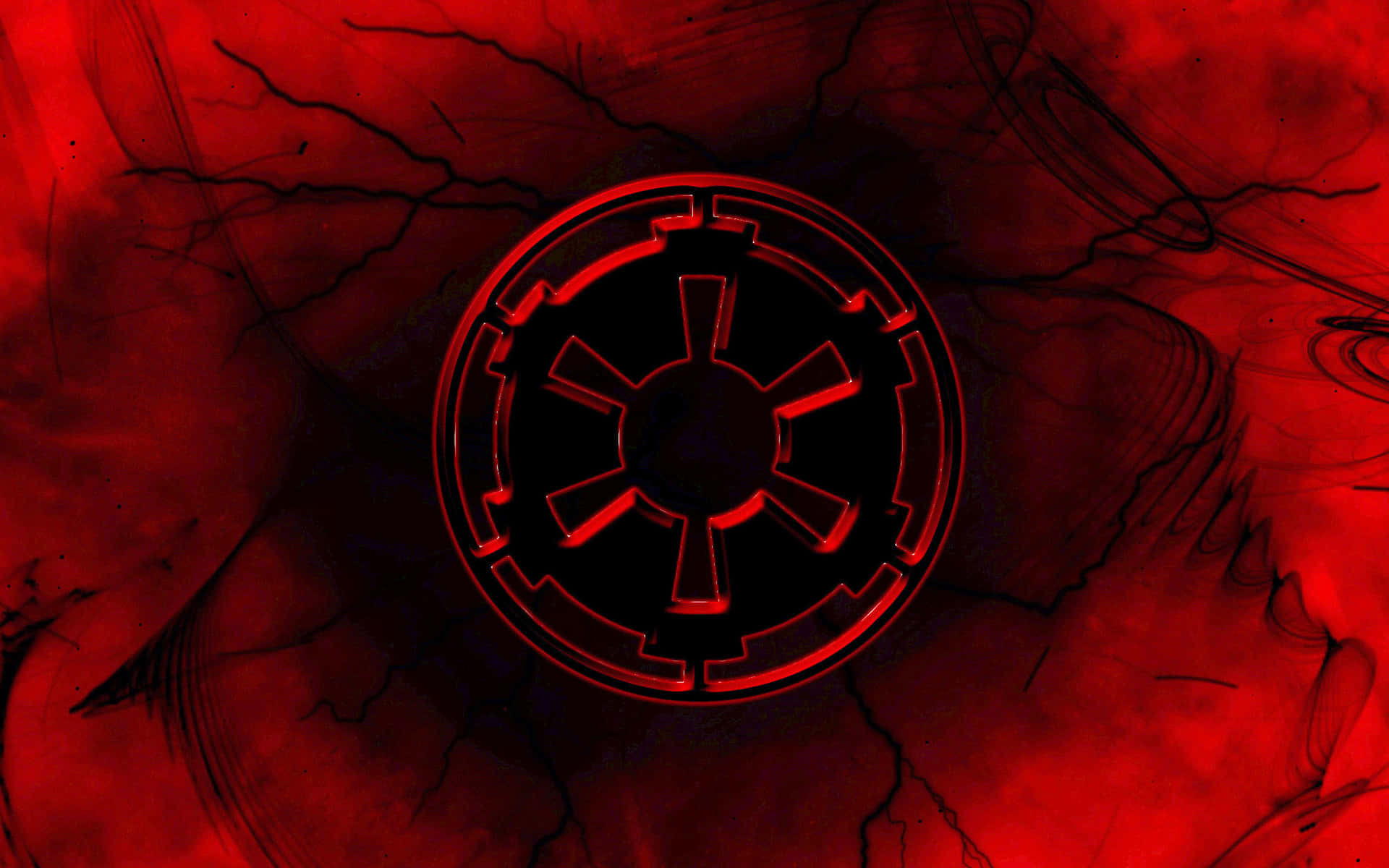 Elicónico Logotipo Del Imperio Star Wars Fondo de pantalla