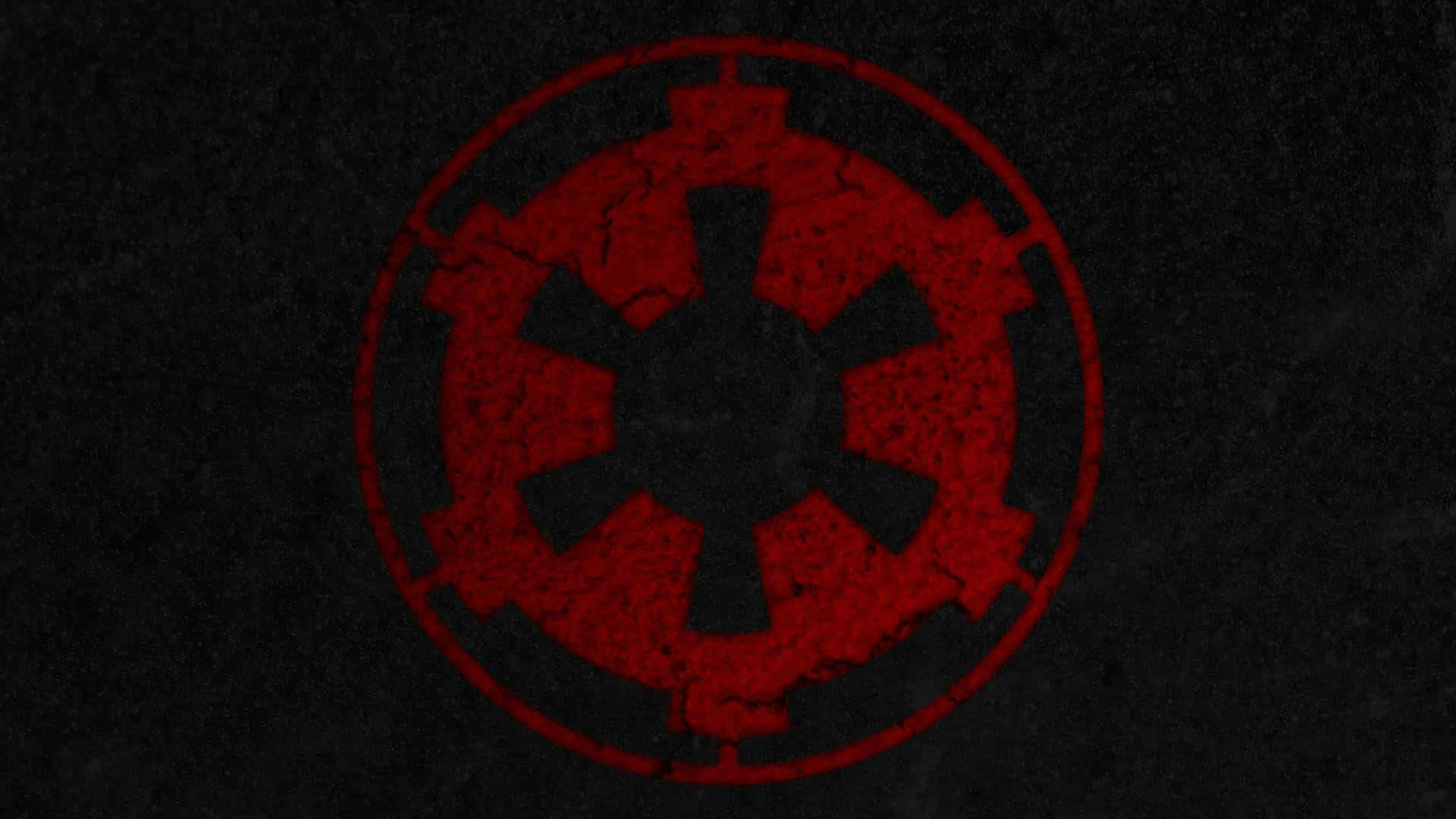 Imperiets logo fra Star Wars. Wallpaper