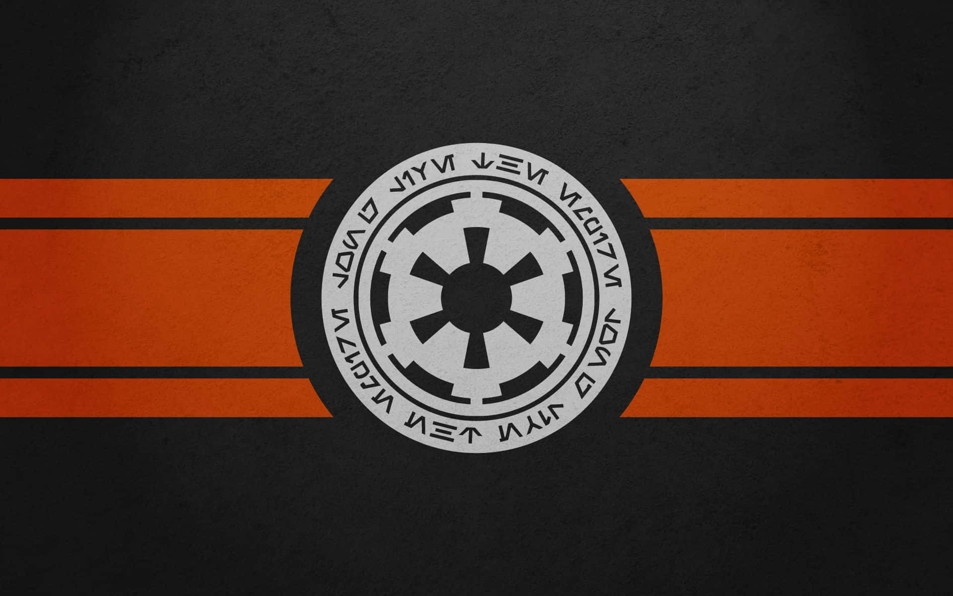 Osímbolo Heráldico Das Forças Insistentes Do Império Galáctico. Papel de Parede