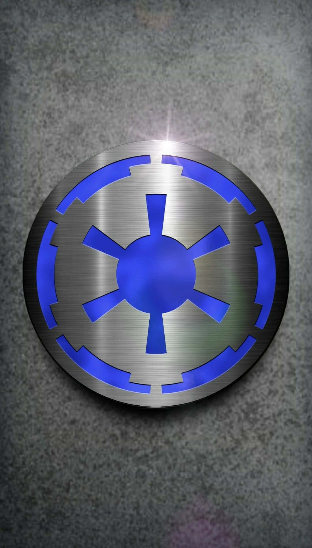 Detikoniska Star Wars Imperiets Logo. Wallpaper