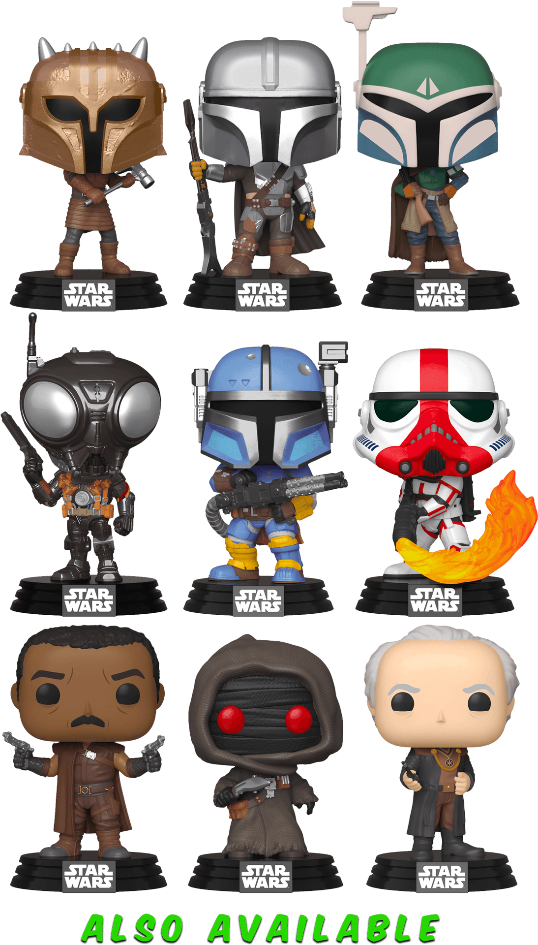 Star Wars Funko Pop Collection PNG