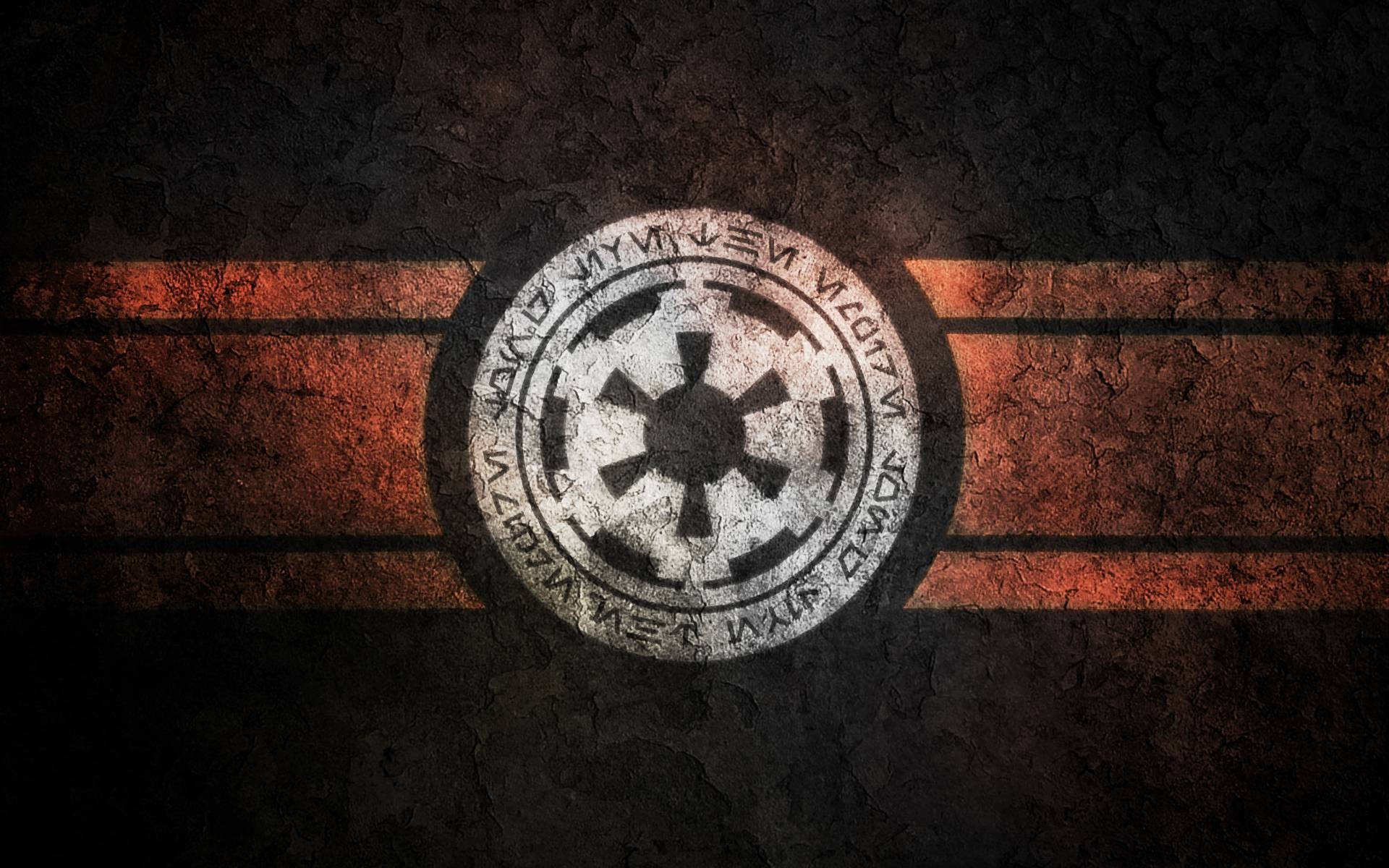 Star Wars Galaktiske Empire Logo Wallpaper