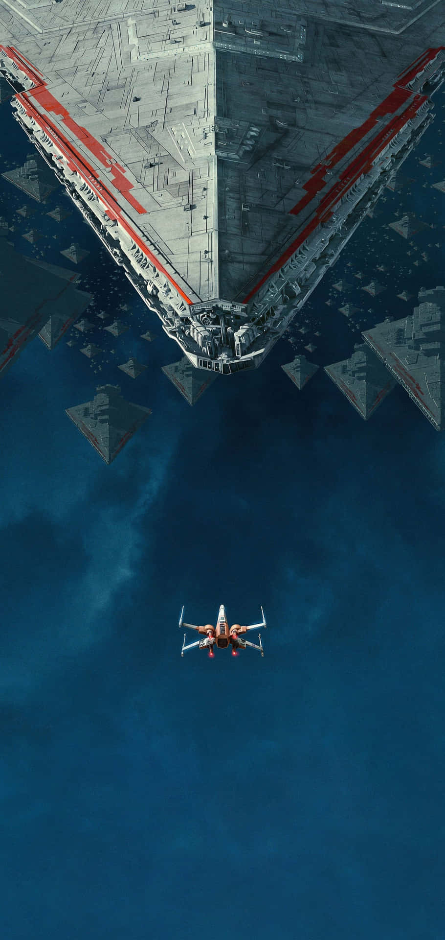 Star Wars Imperial Fleet Overhead Wallpaper