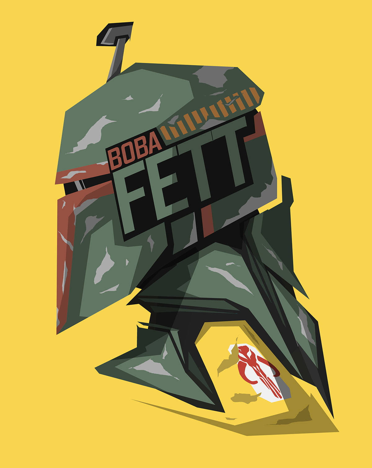 Star Wars Ipad Boba Fett Artwork Wallpaper