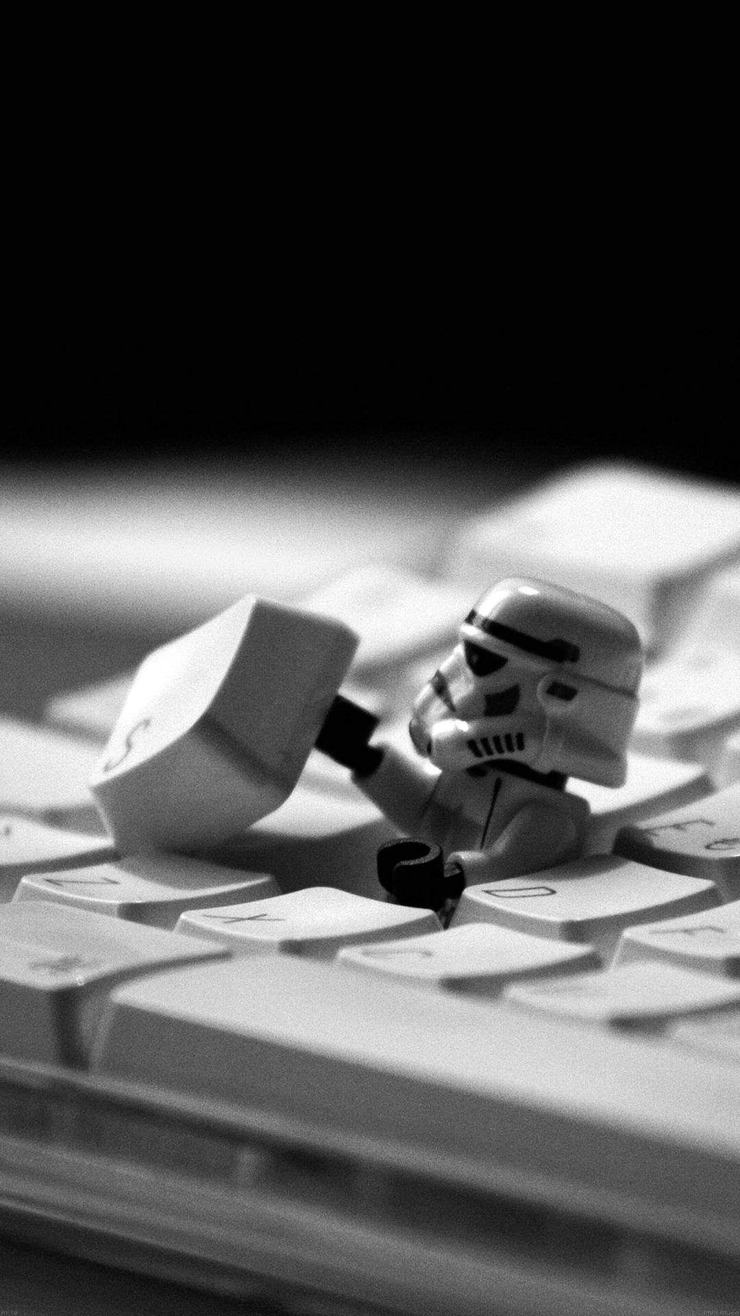 Star Wars Ipad Lego Stormtrooper Keyboard Wallpaper