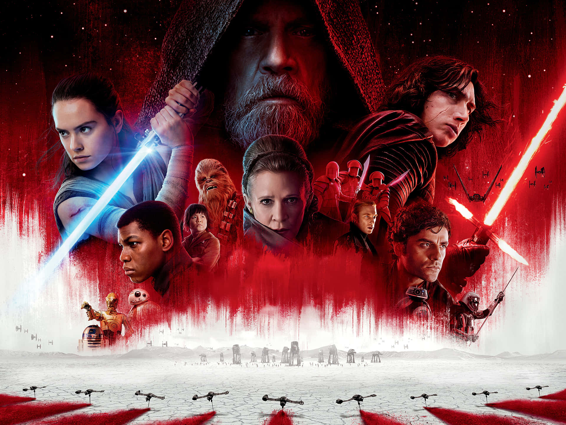 Entfesselnsie Die Macht Der Force Mit Einem Star Wars Jedi Wallpaper