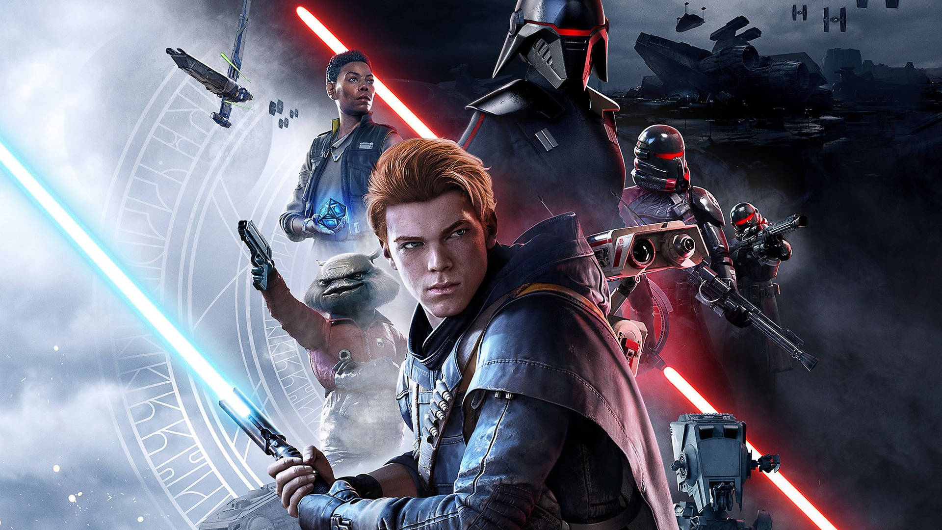 Discover the breathtaking world of Star Wars: Jedi Fallen Order and become a powerful Jedi. Wallpaper