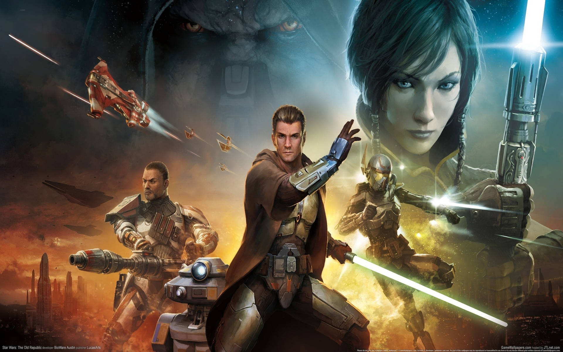 Explore The Old Republic With KOTOR Wallpaper