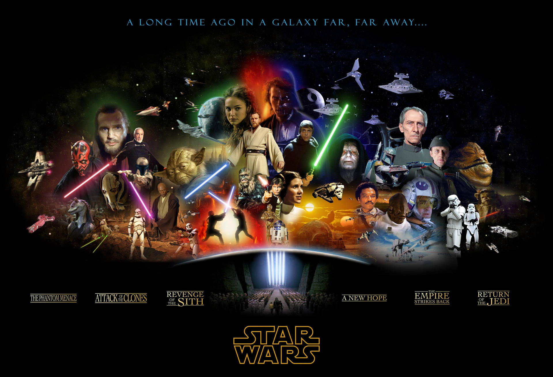Star Wars Landscape Poster Wallpaper