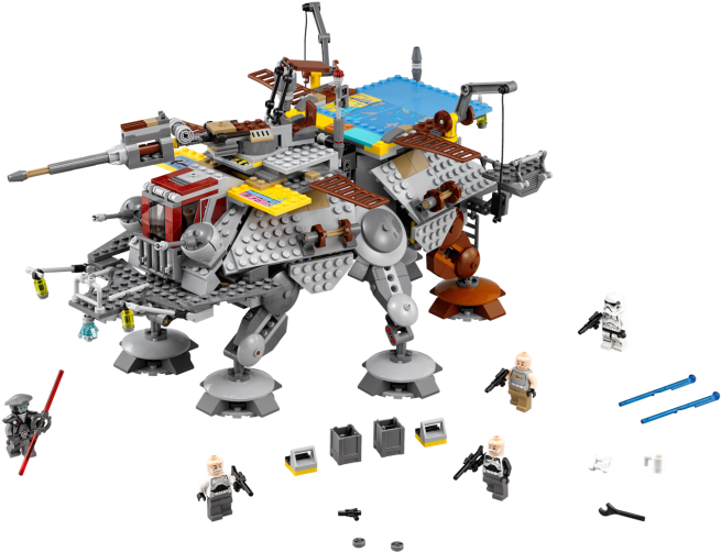 Star Wars Lego Battle Scene PNG