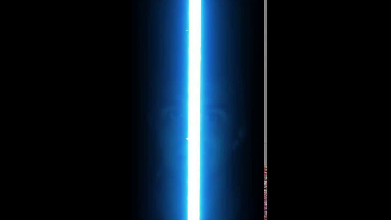 Enkraftfull Symbolisk Kraft I Star Wars-universumet: En Lightsaber Wallpaper