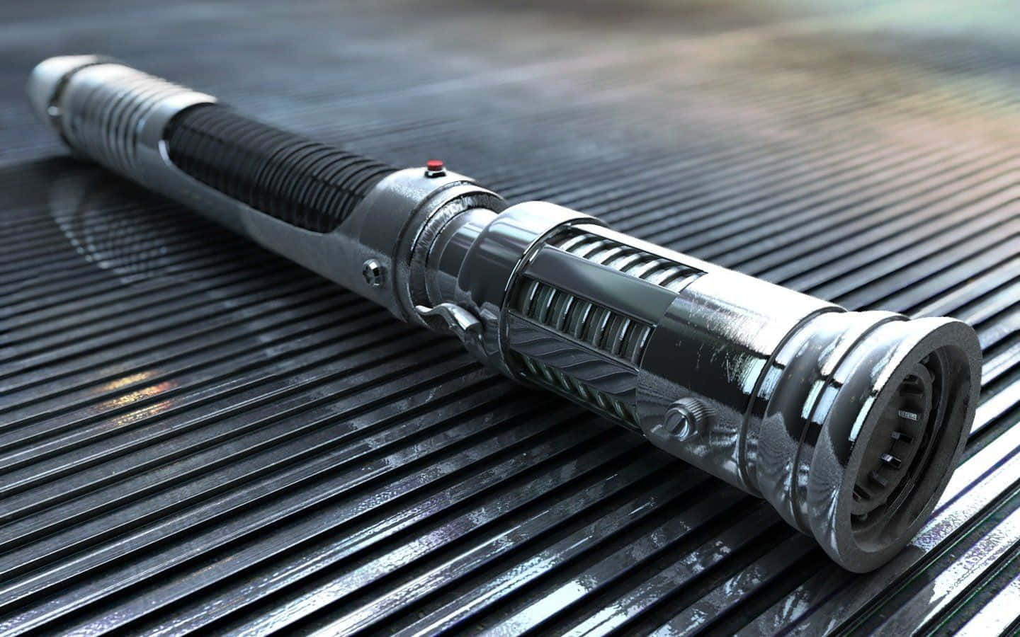 Feel the power of the force with a Lightsaber in your hand Wallpaper