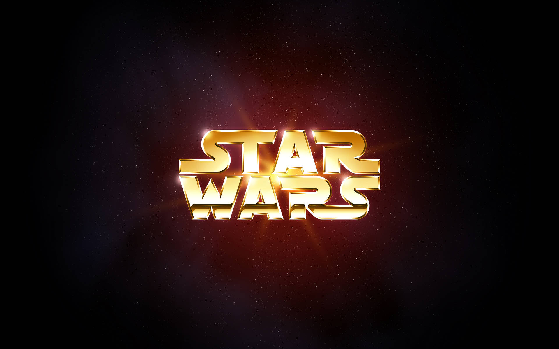 Star Wars Logo Art Wallpaper
