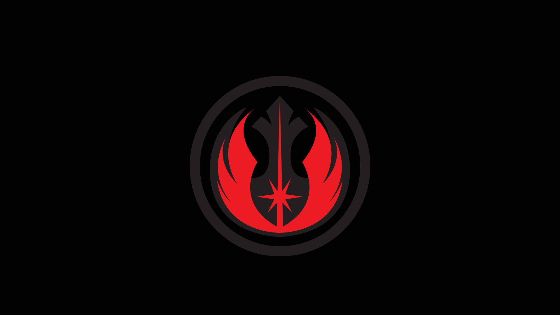 Star Wars Logo Jedi Rebel Wallpaper
