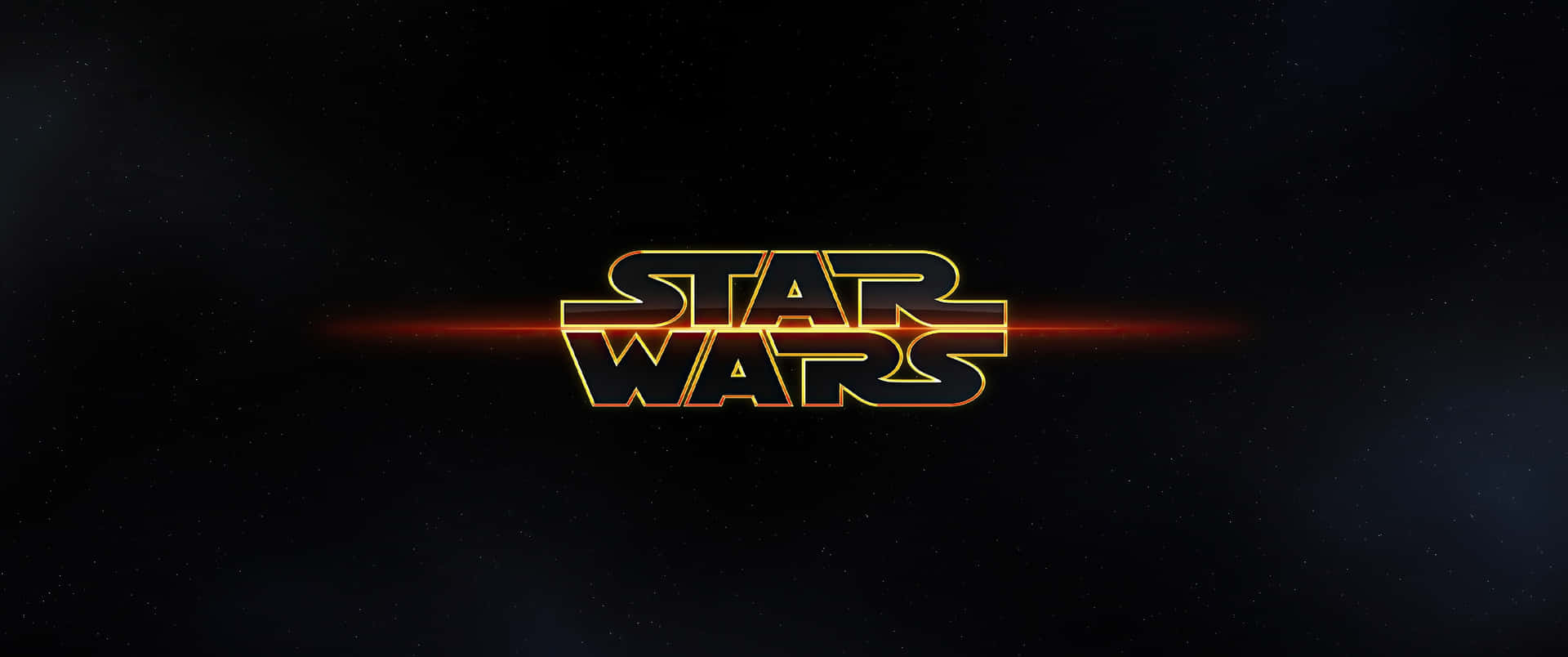 Star Wars Logo Ultra Wide Wallpaper