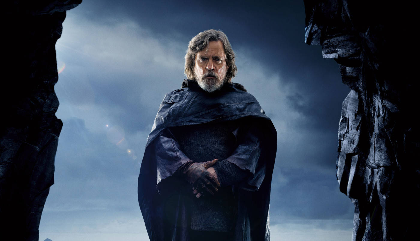 Aged Star Wars Luke Skywalker 4k In The Cave Wallpaper