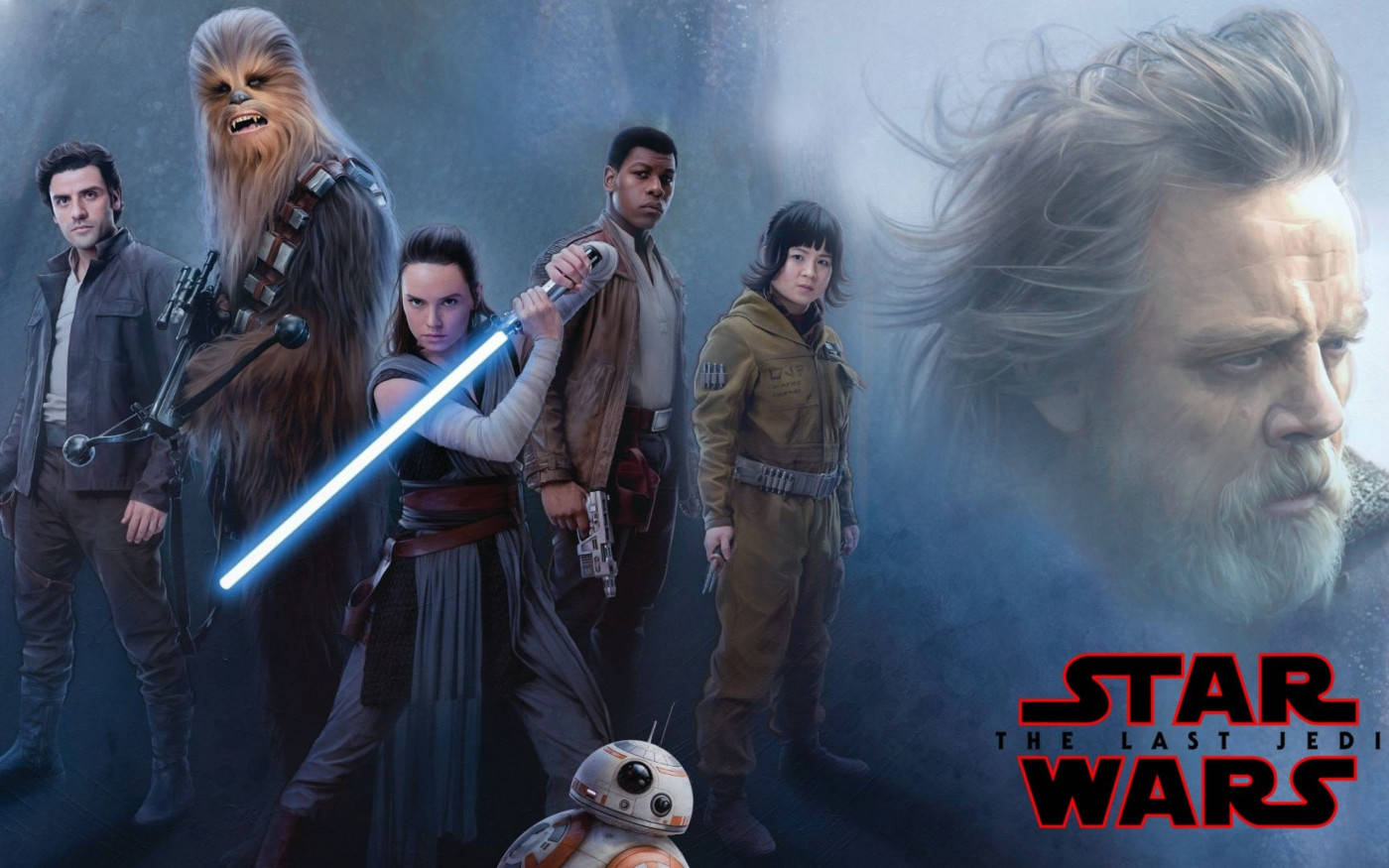 Starwars Luke Skywalker 4k Póster De La Película De 2017 Fondo de pantalla