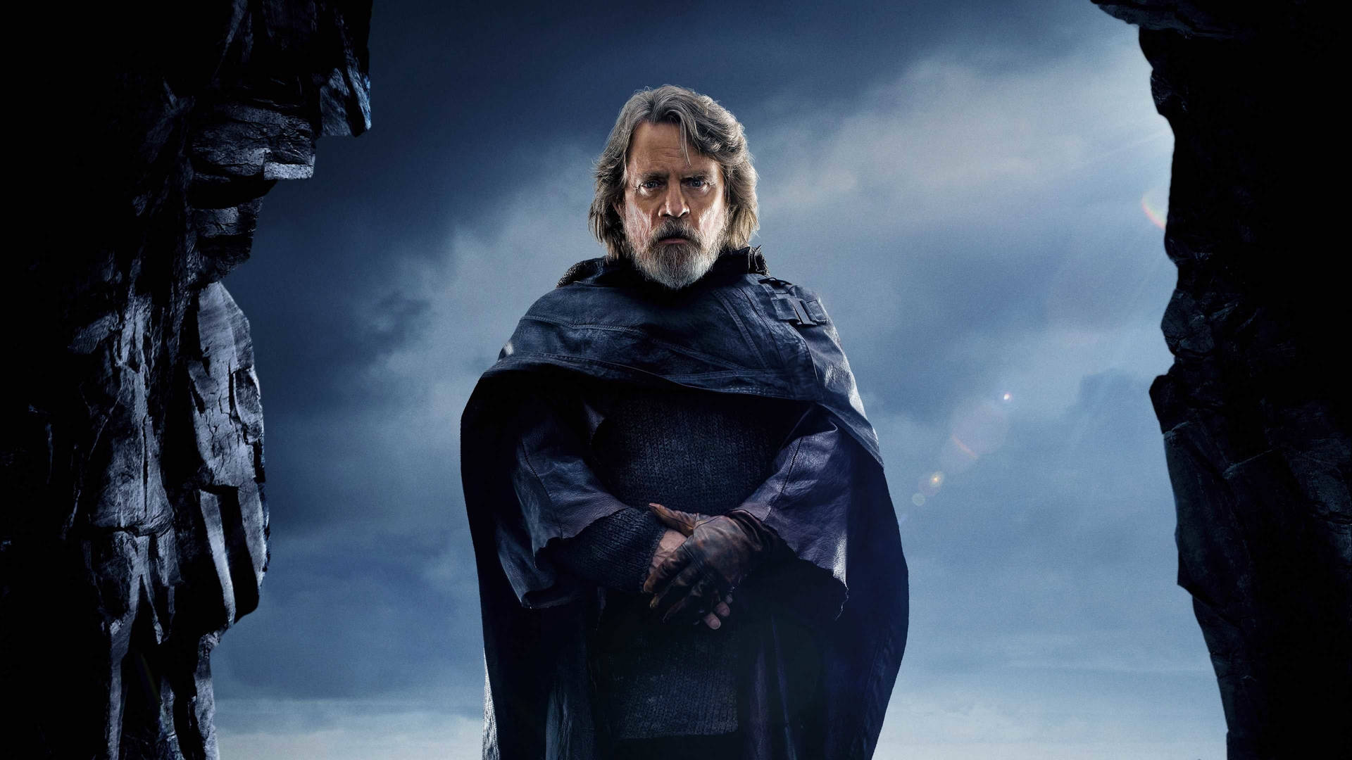 Luke Skywalker battles with The Dark Side of the Force in the epic space opera "Star Wars". Wallpaper