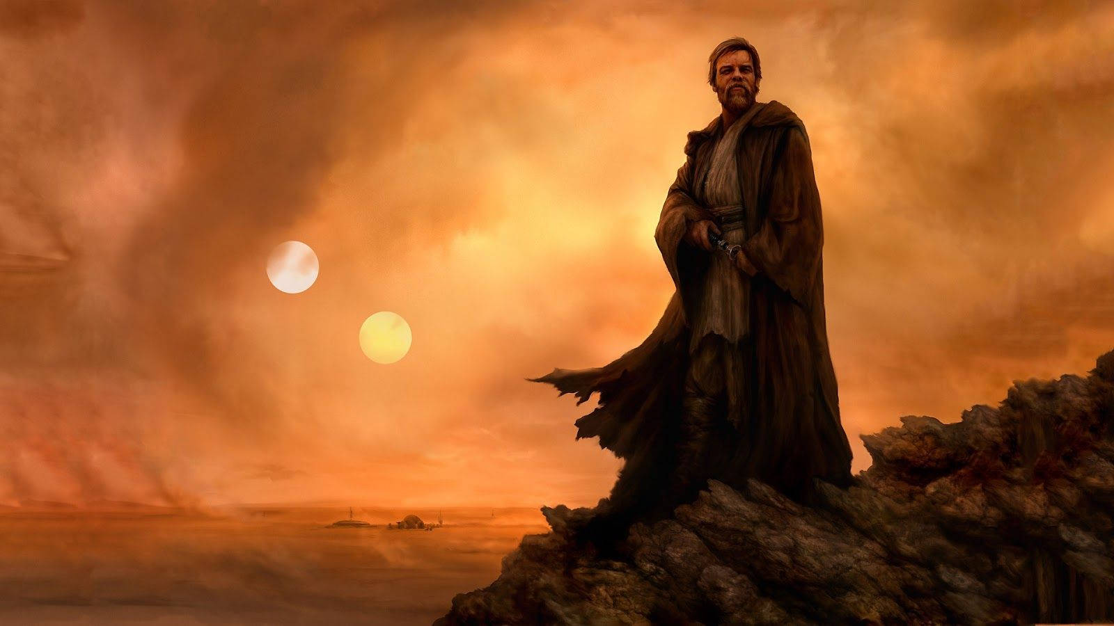 Luke Skywalker of the Star Wars Franchise Wallpaper