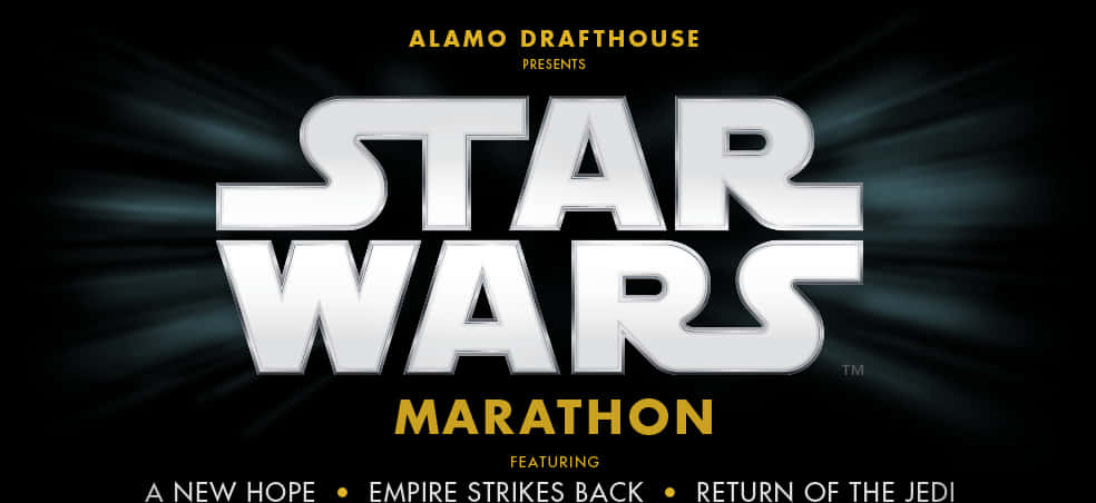Star Wars Marathon Event Promotion PNG