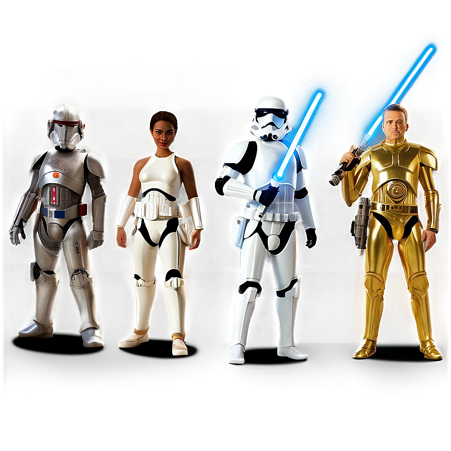 Star Wars New Republic Characters Png 06122024 PNG