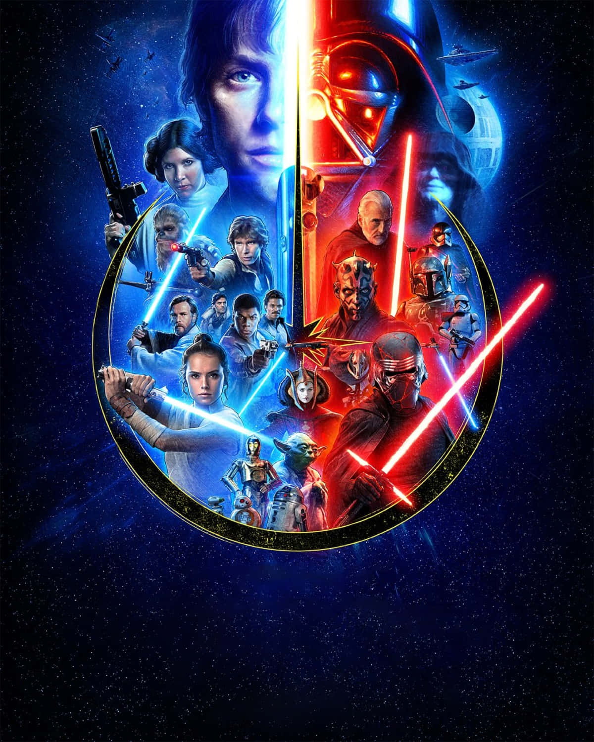 Starwars: Skywalker's Återkomst Poster