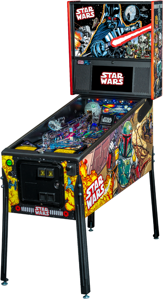 Star Wars Pinball Machine PNG