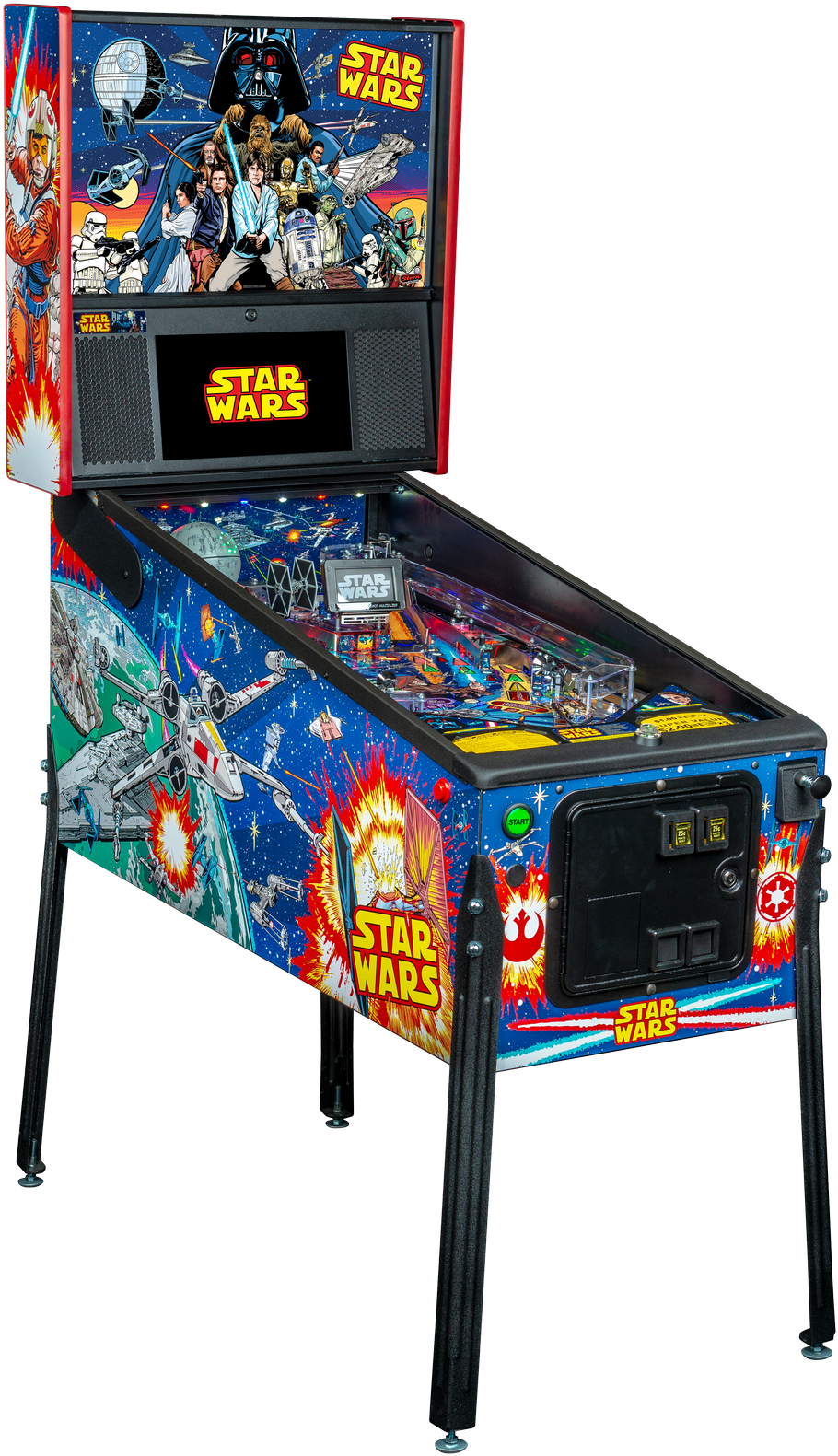 Star Wars Pinball Machine PNG