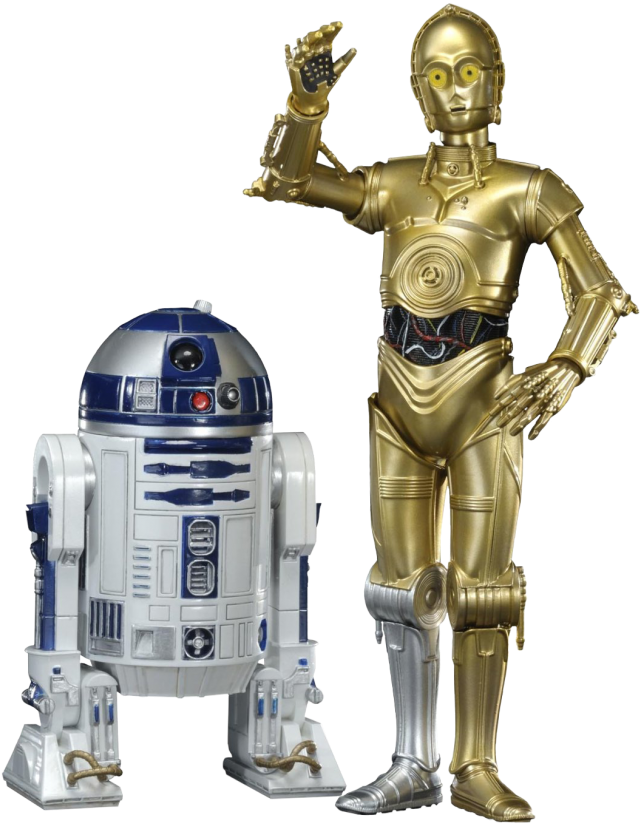 Star Wars R2 D2 C3 P O PNG