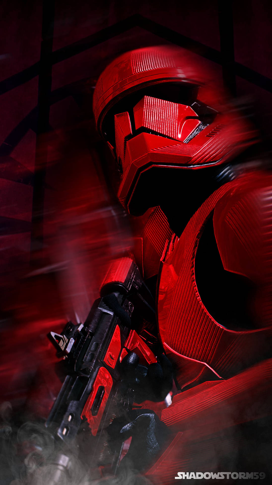 Star Wars Red Armor Sith Trooper Wallpaper