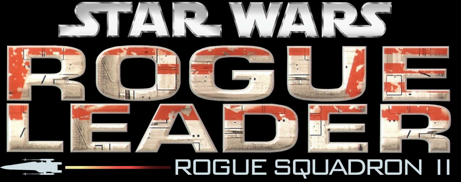 Star Wars Rogue Leader Logo PNG