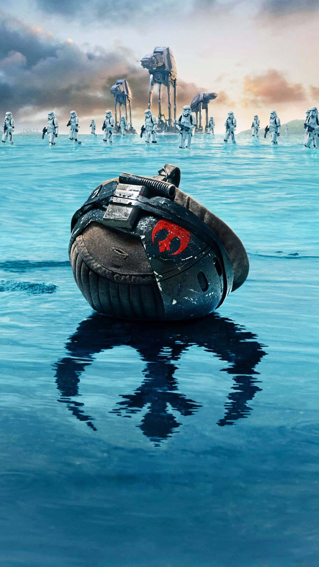 Star Wars Rogue One Rebel Helmet Wallpaper
