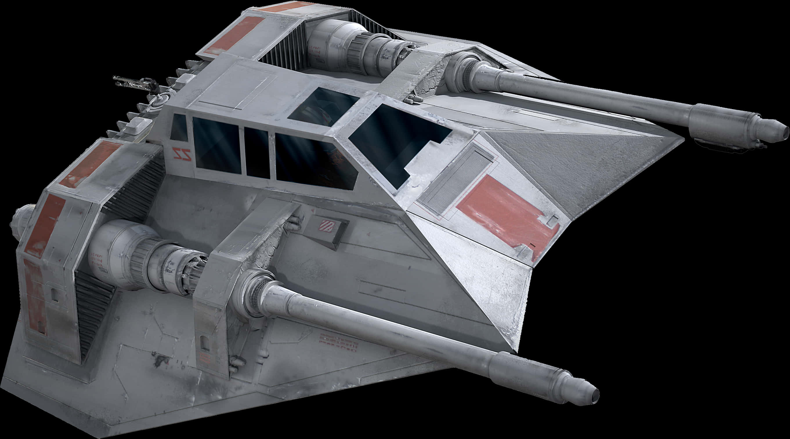 Star Wars Snowspeeder Model PNG